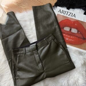 Aritzia Babaton Leather Trousers